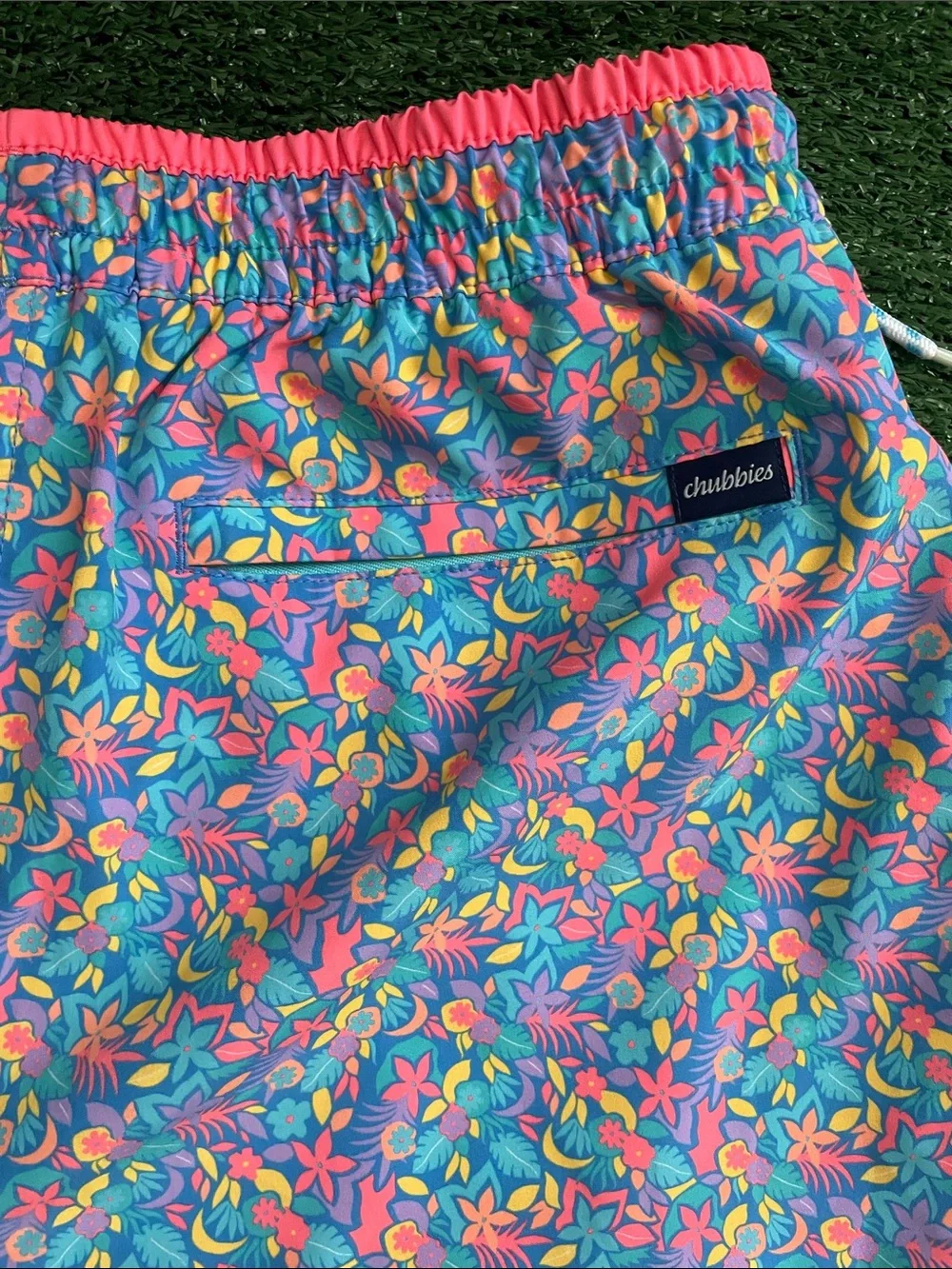 Chubbies The Spades 7” Swim Trunks Men’s Large Classic Lined Board Shorts